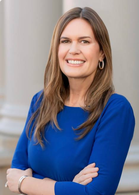 Gov. Sarah Huckabee Sanders Gov. Sarah Huckabee Sanders