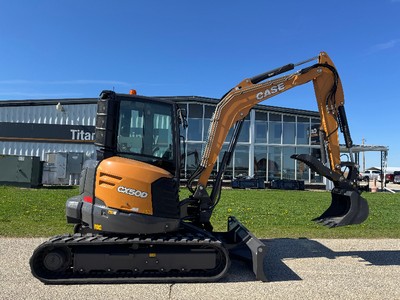 2025 CASE CX50D MINI-EXCAVATOR