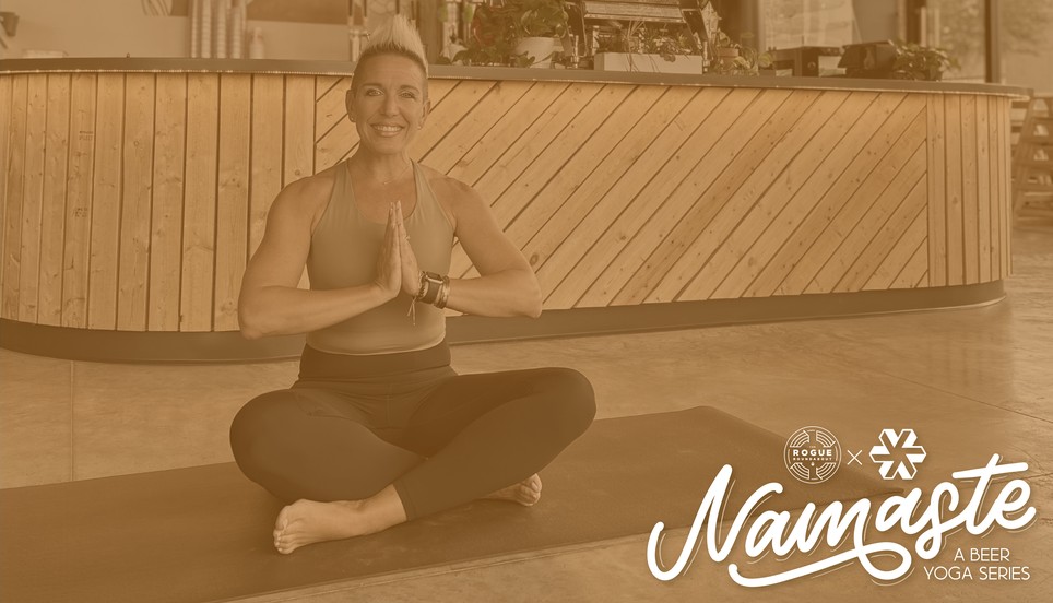 Sip, Stretch, and Say Namaste at Rogue Roundabout: A Beer Yoga Series