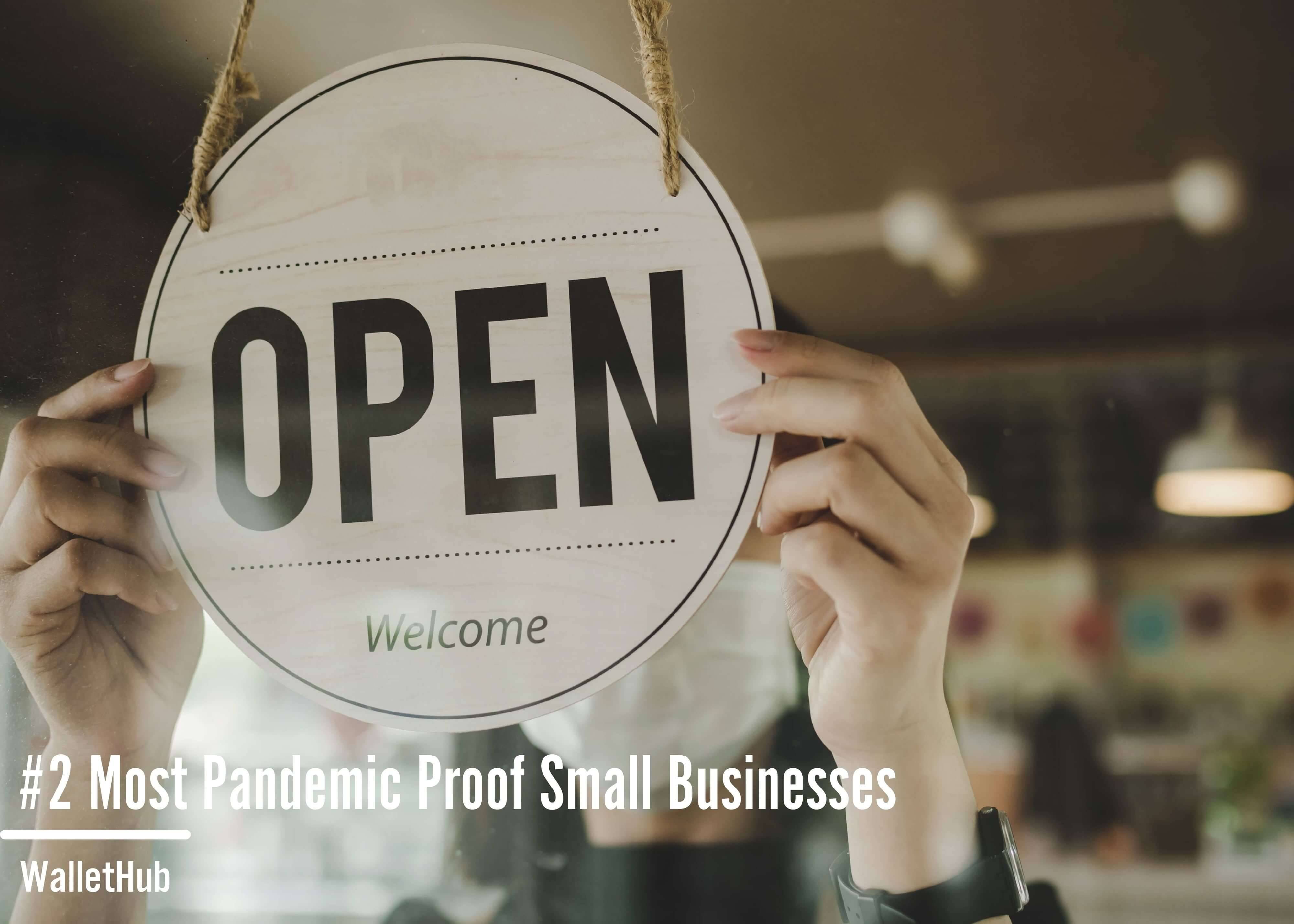 #2 Most Pandemic Proof Small Businesses
