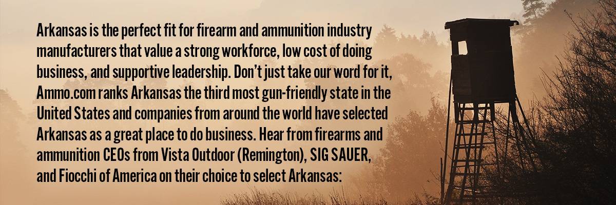 Arkansas Firearms and Ammunition
