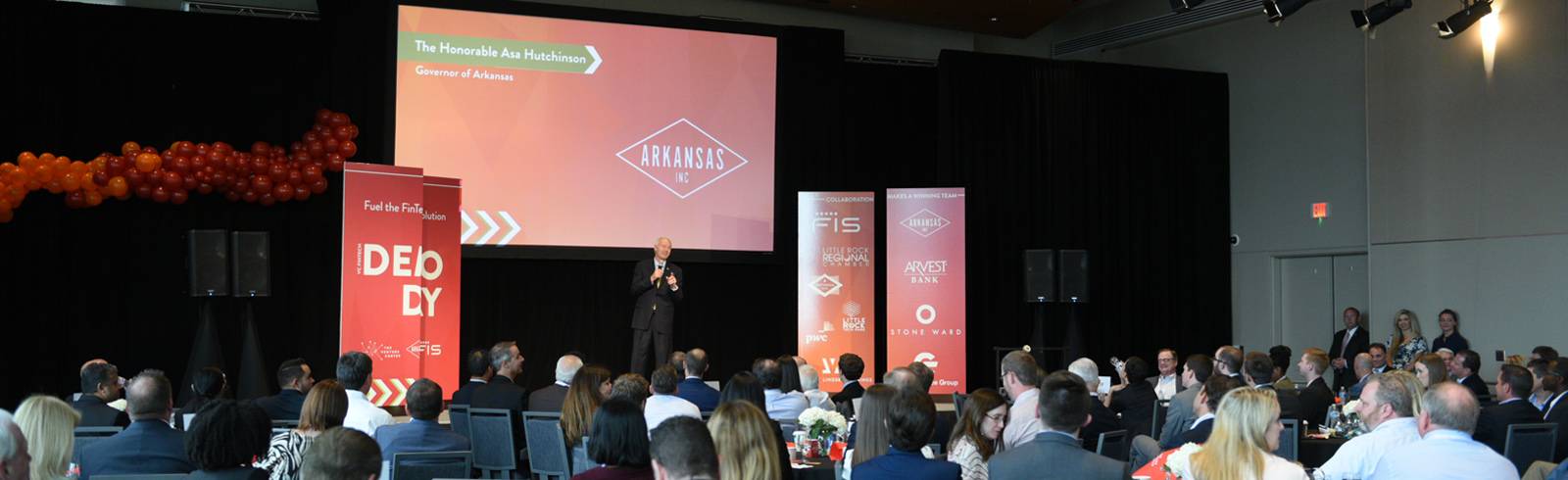 Asa Hutchinson at VC Fintech Demo Day